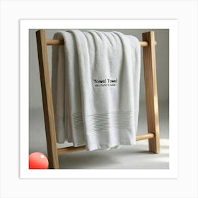 Towel design Mechanic's mate Art Print