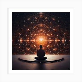 Meditation And Spirituality Art Print