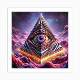 All Seeing Eye 10 Art Print