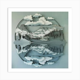 A Unique Wall Art Of A Serene Landscape With A Cal Cgfr2vor Osbnbx5ichyq C1o8raavsw2gx8wati8kba Art Print