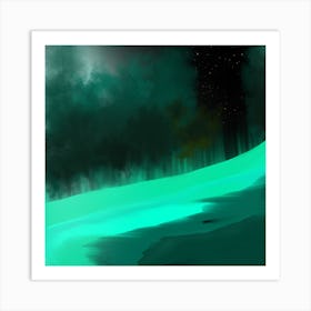 Nebula Art Print