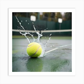 Tennis Ball Art Print