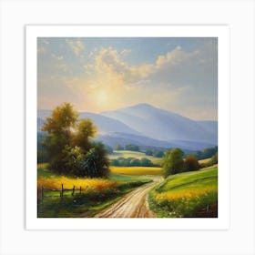 Country Road 41 Art Print