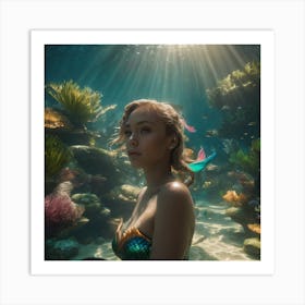 Little Mermaid 5 Art Print