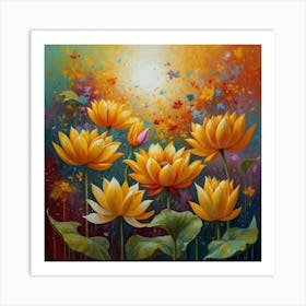 Flowers Art Print