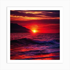 Sunset Wallpaper, Beautiful Sunsets, Beautiful Sunsets, Beautiful Sunsets 1 Art Print