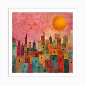 Cityscape 23 Art Print