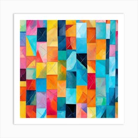 Abstract By Person 1 Art Print