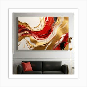 Abstract painting art 3 Art Print