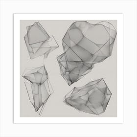 Geometric Shapes Art Print