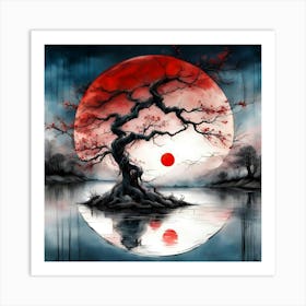 Asian Tree Art Print