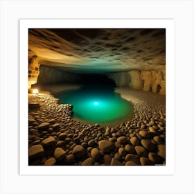 Laguna Subterranea Art Print