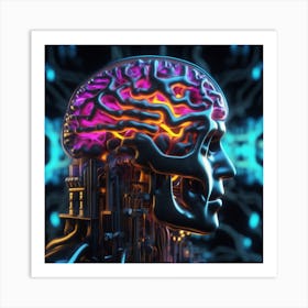 Artificial Intelligence Stock Photos & Videos 1 Art Print