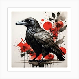 Crow* Art Print