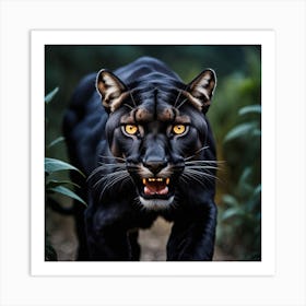 Black Panther Art Print