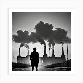 London Pollution Art Print