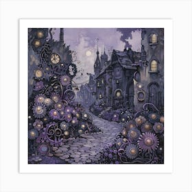 Gloomy Night Art Print