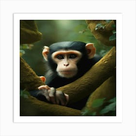 Chimpanzee Art Print