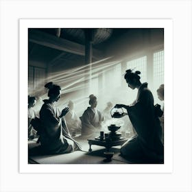 Asian Tea Ceremony 1 Art Print