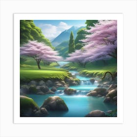 Sakura Blossoms 2 Art Print