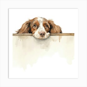 Spaniel Field Art Print