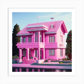 Barbie Dream House (806) Art Print