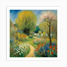 Garden Path Art Print