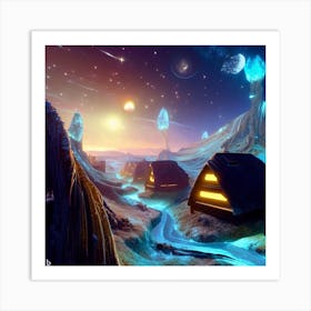 Nebula 8 Art Print