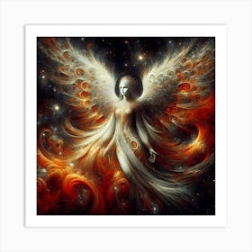 Angel Of Light 1 Art Print