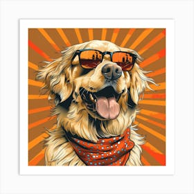 Golden Retriever 1 Art Print