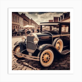 Ford Model A Art Print