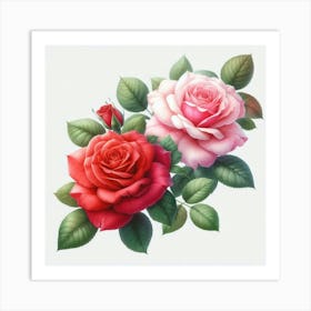 Roses 3 Art Print
