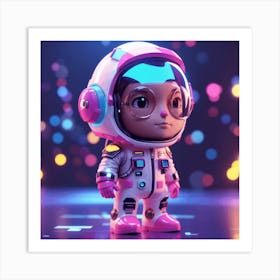 Cosmonaut 8 Art Print