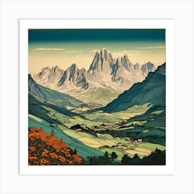 Dolomites Art Print