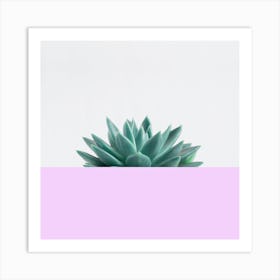 Minimalist floral art 1 Art Print