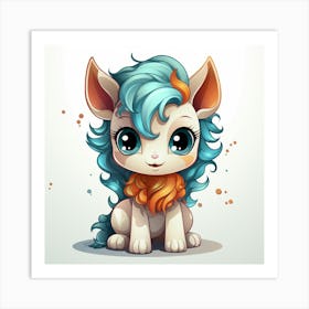 Cute Pony Art Print