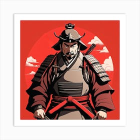 Samurai Warrior 2 Art Print