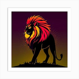 Wild Animal Creative Portrait 66 Art Print