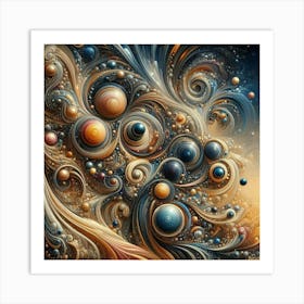 Abstract Fractal Painting Art Print