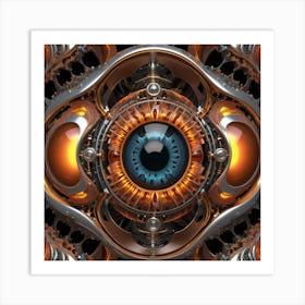 Eye Of The Machine 2 Art Print