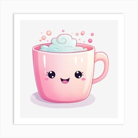 Cute Coffee Mug Art Print