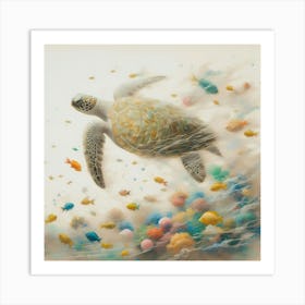 Animal Creative Portrai Illustrationt 9 Art Print