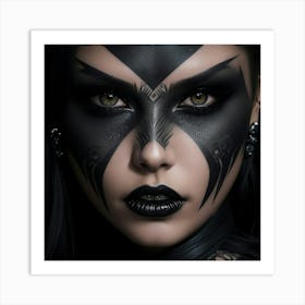 Gaze of the fierce spirit Art Print