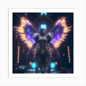 Angel Wings 3 Art Print