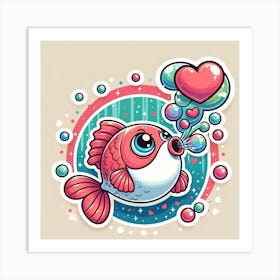 Koi Fish Art Print