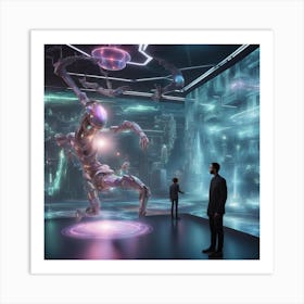 Futuristic Art 1 Art Print