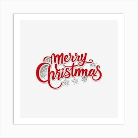 Merry Christmas Art Print