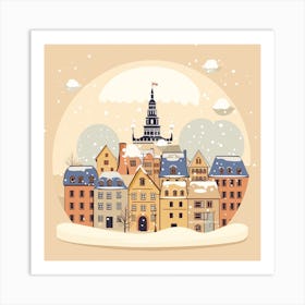 Strasbourg France 1 Snowglobe Art Print