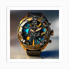 Sci Fi Pimp Watch Art Print