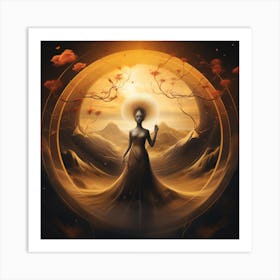 Chronicles of the Celtic Voyager: Golden Epoch Nomad 3 Art Print